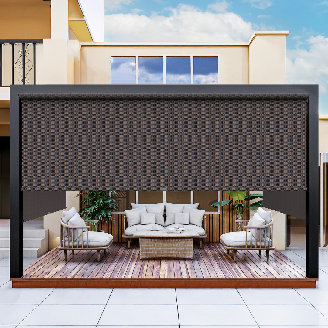 Coursey Semi Sheer Outdoor Roller Shade
